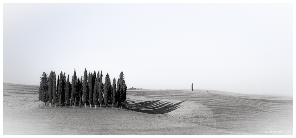 Valle d'Orcia BW